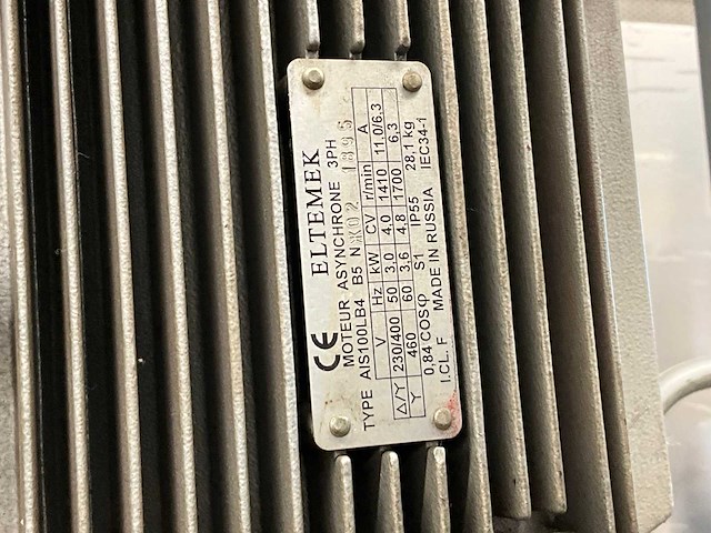 2002 alexy wp20/mz/1 garagepers / hydraulische pers - afbeelding 10 van  10