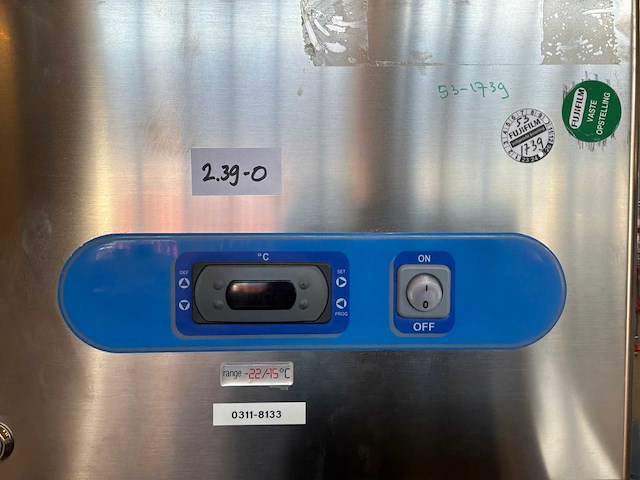 2002 alinox af14 -22/- laboratorium vriezer - afbeelding 8 van  10