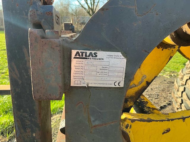 2002 atlas 70 shovel - afbeelding 14 van  23
