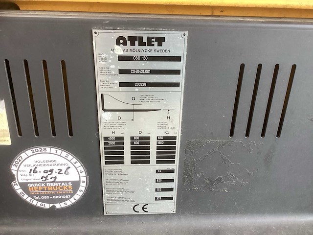 2002 atlet csh 160 stapelaar - afbeelding 5 van  6