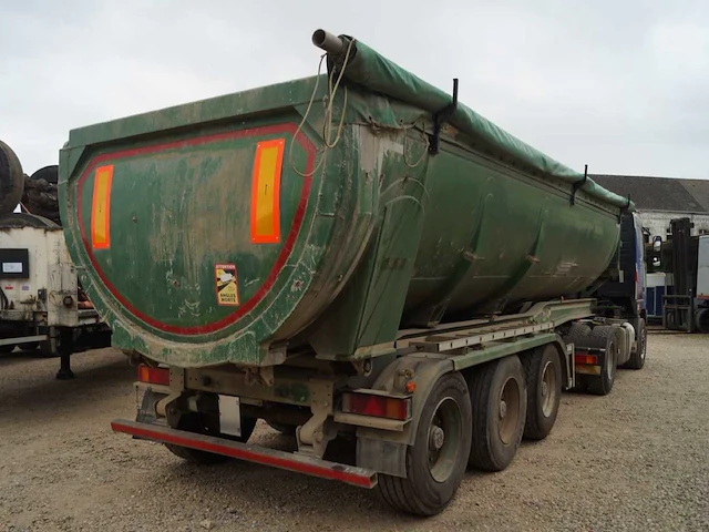 2002 benalu t34c 3-assige aluminium kipperoplegger – 31 m³ – liftas - afbeelding 5 van  8