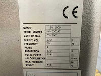 2002 betawrapper bw 1000 palletfoliewikkelaar - afbeelding 2 van  3