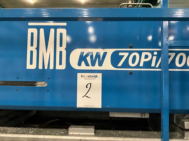 2002 bmb kw 70pi/7000 spuitgietmachine - afbeelding 3 van  35