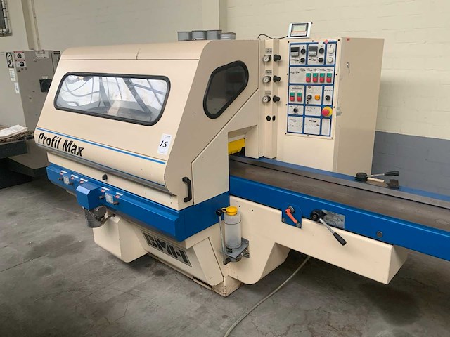 2002 bmh / chambon profilmax vierzijdige profileer- en schaafmachine - afbeelding 10 van  14