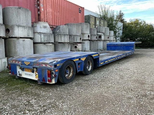 2002 broshuis lowloader 22h5-l 2abd-38 oplegger - afbeelding 7 van  13