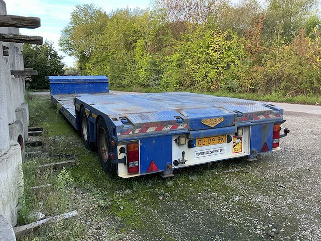 2002 broshuis lowloader 22h5-l 2abd-38 oplegger - afbeelding 8 van  13
