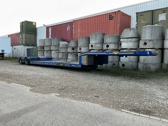 2002 broshuis lowloader 22h5-l 2abd-38 oplegger - afbeelding 10 van  13
