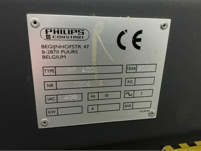 2002 casolin pf 400 oppervlakteschaafmachine - afbeelding 7 van  7