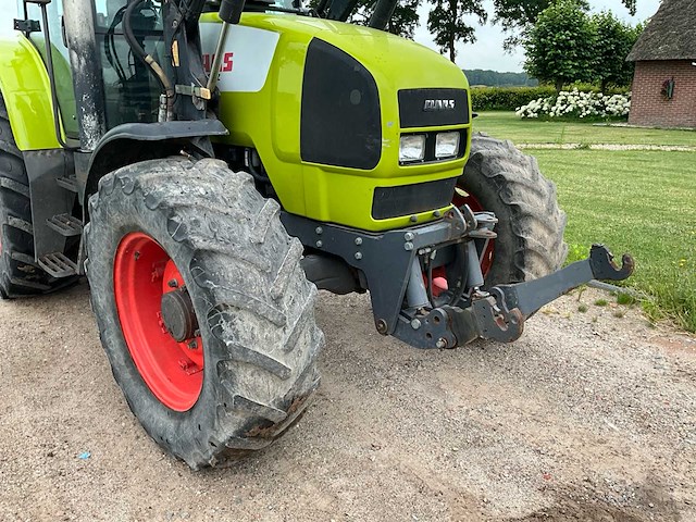 2002 claas ares 656 rz vierwielaangedreven landbouwtractor met voorlader - afbeelding 4 van  48
