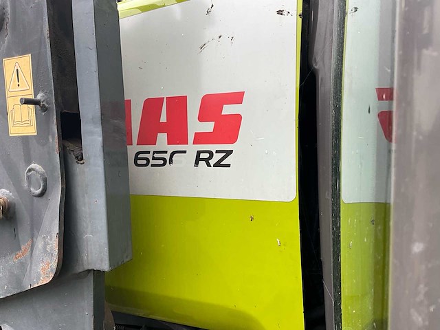 2002 claas ares 656 rz vierwielaangedreven landbouwtractor met voorlader - afbeelding 11 van  48