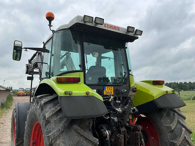 2002 claas ares 656 rz vierwielaangedreven landbouwtractor met voorlader - afbeelding 13 van  48