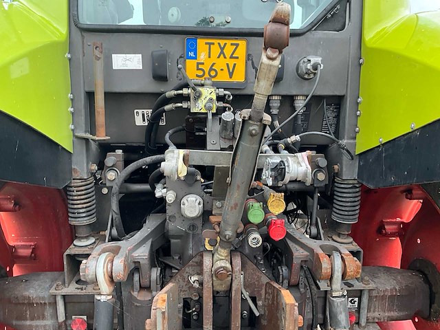2002 claas ares 656 rz vierwielaangedreven landbouwtractor met voorlader - afbeelding 18 van  48