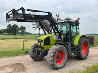 2002 claas ares 656 rz vierwielaangedreven landbouwtractor met voorlader - afbeelding 12 van  48