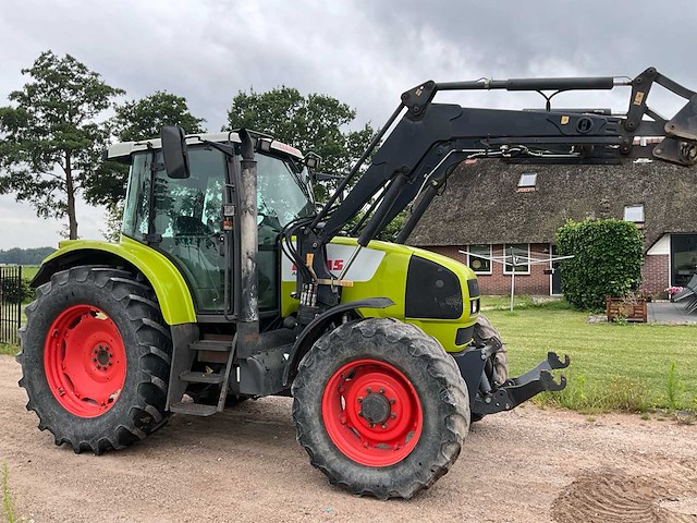 2002 claas ares 656 rz vierwielaangedreven landbouwtractor met voorlader - afbeelding 44 van  48