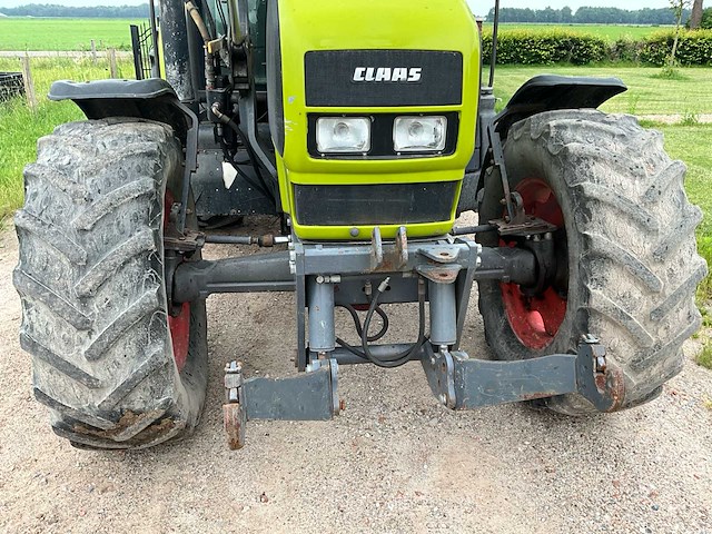 2002 claas ares 656 rz vierwielaangedreven landbouwtractor met voorlader - afbeelding 5 van  26