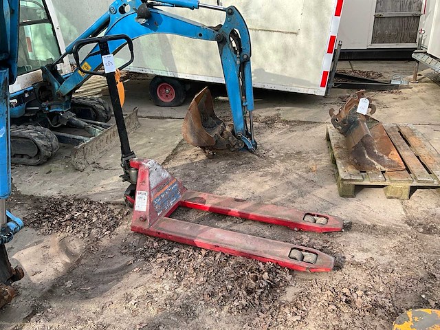 2002 corlido weldon profi hand hydraulische palletwagen - afbeelding 2 van  4