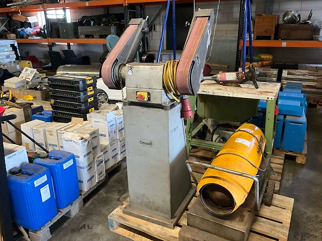 2002 creusen bsd-9300 bandschuurmachine - afbeelding 2 van  6
