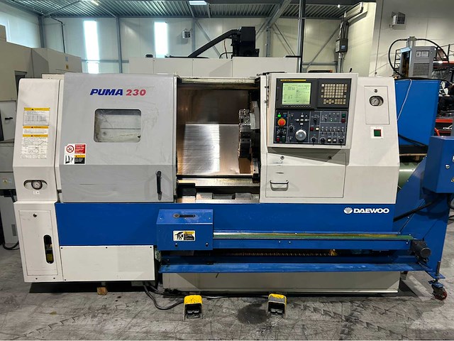 2002 daewoo puma 230b cnc-draaibank - afbeelding 8 van  11