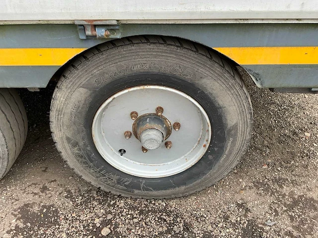 2002 daf lf 55.180 vrachtwagen met palfinger pk7000 autolaadkraan en baveck 150 oplegger - afbeelding 8 van  84
