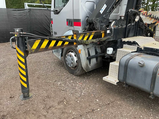 2002 daf lf 55.180 vrachtwagen met palfinger pk7000 autolaadkraan en baveck 150 oplegger - afbeelding 53 van  84