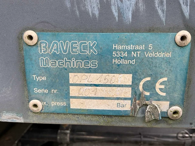 2002 daf lf 55.180 vrachtwagen met palfinger pk7000 autolaadkraan en baveck 150 oplegger - afbeelding 81 van  84