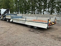 2002 daf lf 55.180 vrachtwagen met palfinger pk7000 autolaadkraan en baveck 150 oplegger - afbeelding 66 van  80