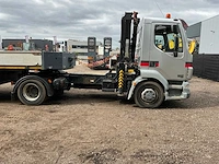 2002 daf lf 55.180 vrachtwagen met palfinger pk7000 autolaadkraan en baveck 150 oplegger - afbeelding 80 van  80