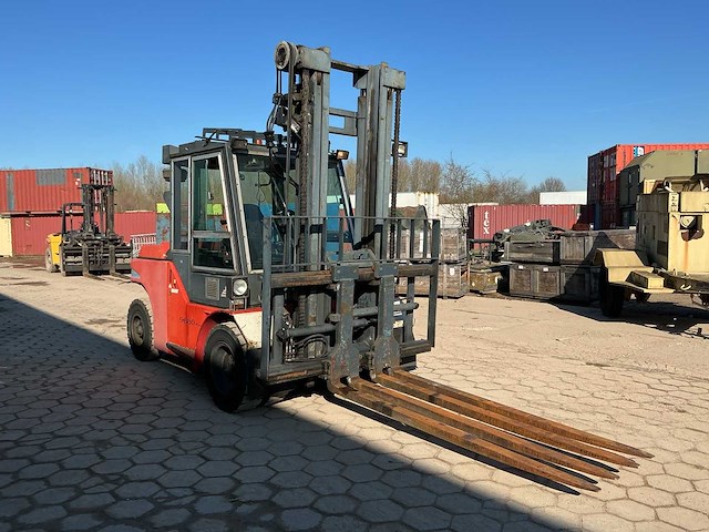 2002 dantruck 9000 vorkheftruck - afbeelding 8 van  15