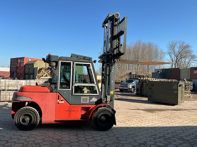 2002 dantruck 9000 vorkheftruck - afbeelding 11 van  15