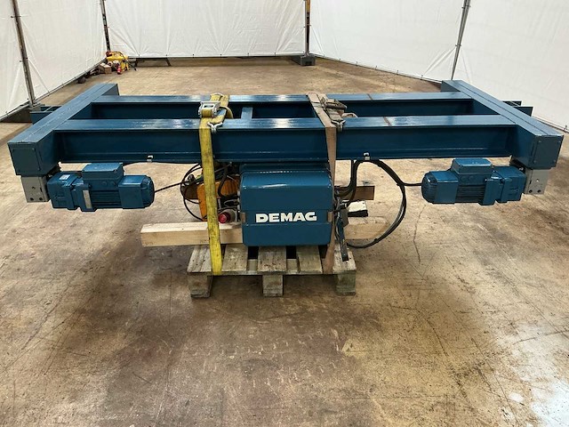 2002 demag 6.300 kg x 26,98m bovenloopkraan - afbeelding 3 van  22