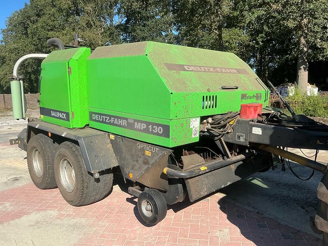 2002 deutz-fahr mp130 balenpers - afbeelding 7 van  22