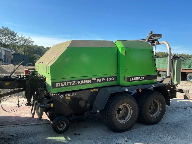 2002 deutz-fahr mp130 balenpers - afbeelding 20 van  22