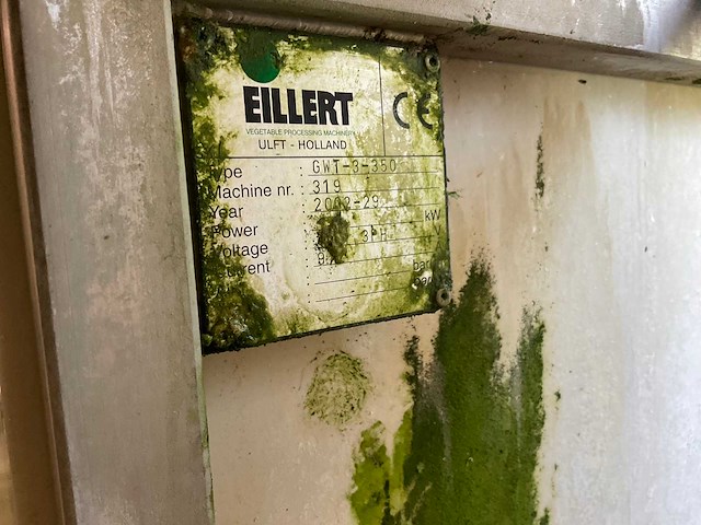 2002 eillert gwt-350 groente, fruit wasstraat - afbeelding 2 van  10