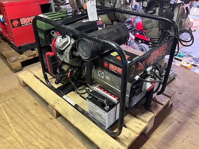 2002 europower ep10000te stroomgenerator - afbeelding 1 van  9