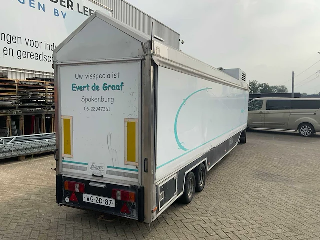 2002 evers ekb 353 visverkoop schamel aanhangwagen - afbeelding 23 van  38