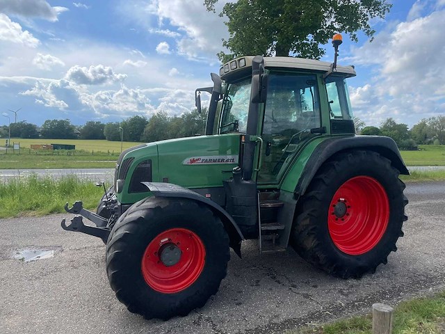 2002 fendt farmer 411 vario vierwielaangedreven landbouwtractor - afbeelding 10 van  34