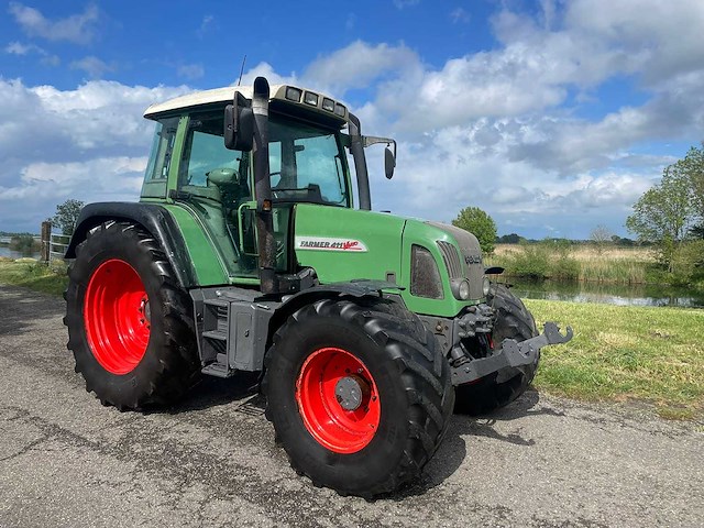 2002 fendt farmer 411 vario vierwielaangedreven landbouwtractor - afbeelding 34 van  34