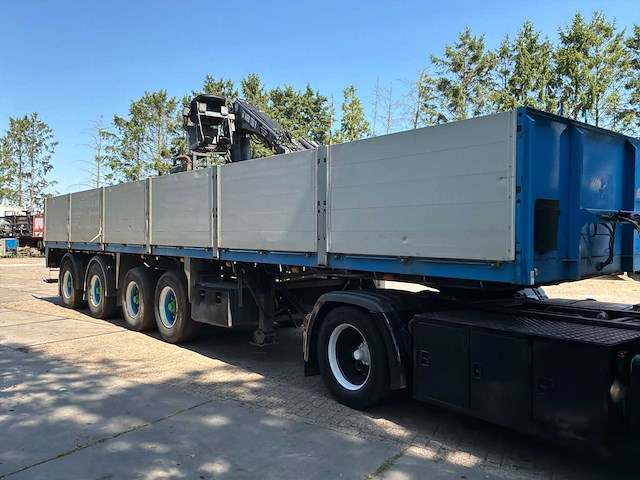 2002 floor flo-13-36h2yrycesrt oplegger met hiab 130r kraan - afbeelding 12 van  29