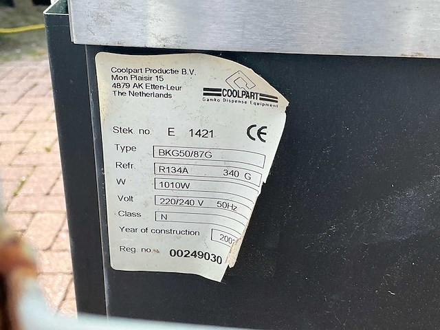 2002 gamko 50/87 bierkoeler (2x) - afbeelding 4 van  4