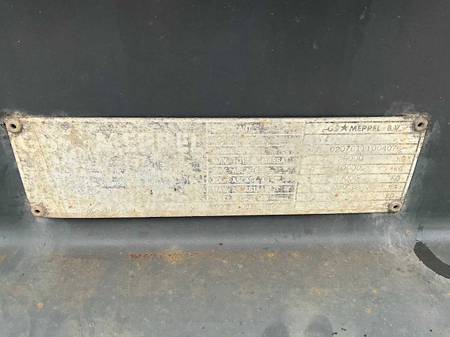 2002 gs ac-2800n container aanhangwagen - afbeelding 12 van  17