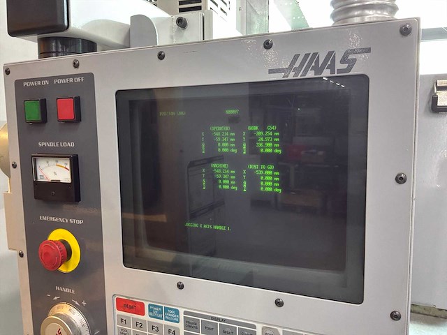 2002 haas hs-1 horizontaal cnc-bewerkingscentrum - afbeelding 9 van  40