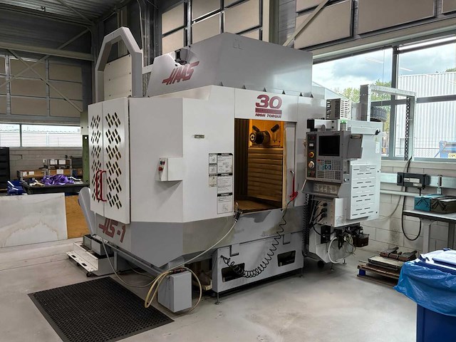 2002 haas hs-1 horizontaal cnc-bewerkingscentrum - afbeelding 1 van  40