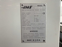 2002 haas hs-1 horizontaal cnc-bewerkingscentrum - afbeelding 35 van  40
