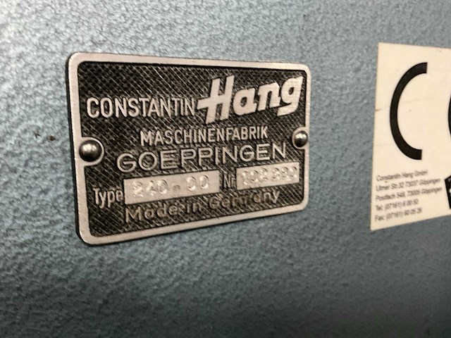 2002 hang 240-00 automatische papierboormachine - afbeelding 5 van  13