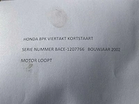 2002 honda 8pk 4 takt kortstaart buitenboordmotor - afbeelding 3 van  11