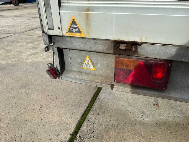 2002 humbaur hn2000 hn2000 aanhangwagen - afbeelding 2 van  8