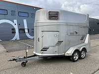 2002 humbaur hp2000pm maximus plus paardentrailer wg-hp-95 - afbeelding 1 van  26