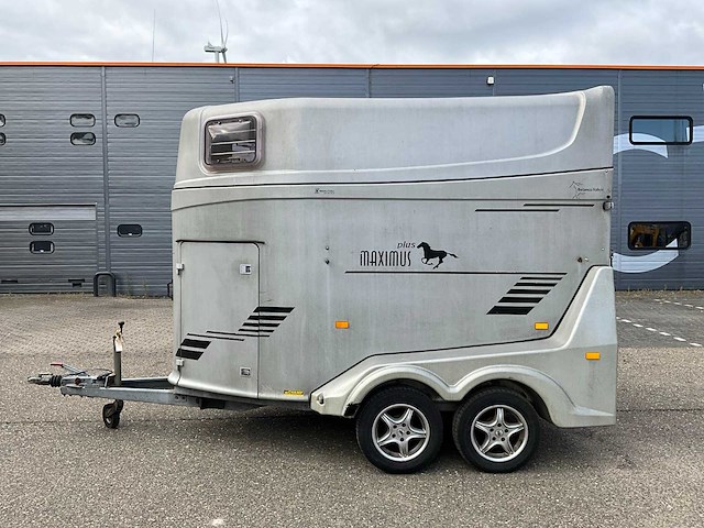 2002 humbaur hp2000pm maximus plus paardentrailer wg-hp-95 - afbeelding 12 van  26
