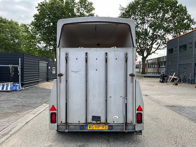 2002 humbaur hp2000pm maximus plus paardentrailer wg-hp-95 - afbeelding 21 van  26