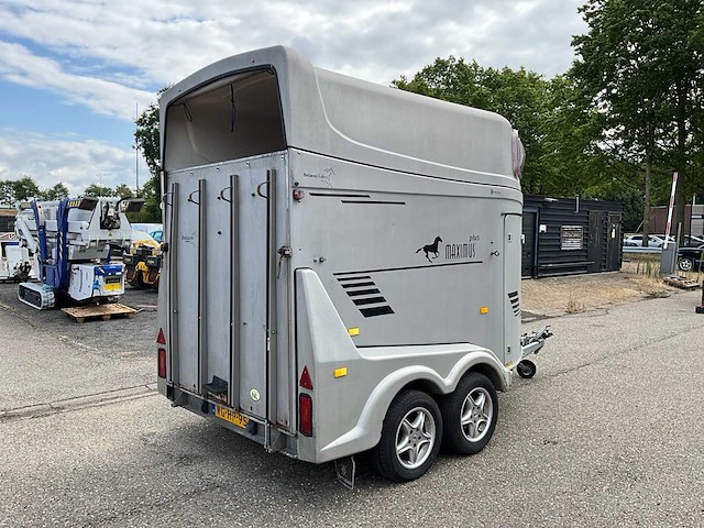 2002 humbaur hp2000pm maximus plus paardentrailer wg-hp-95 - afbeelding 22 van  26